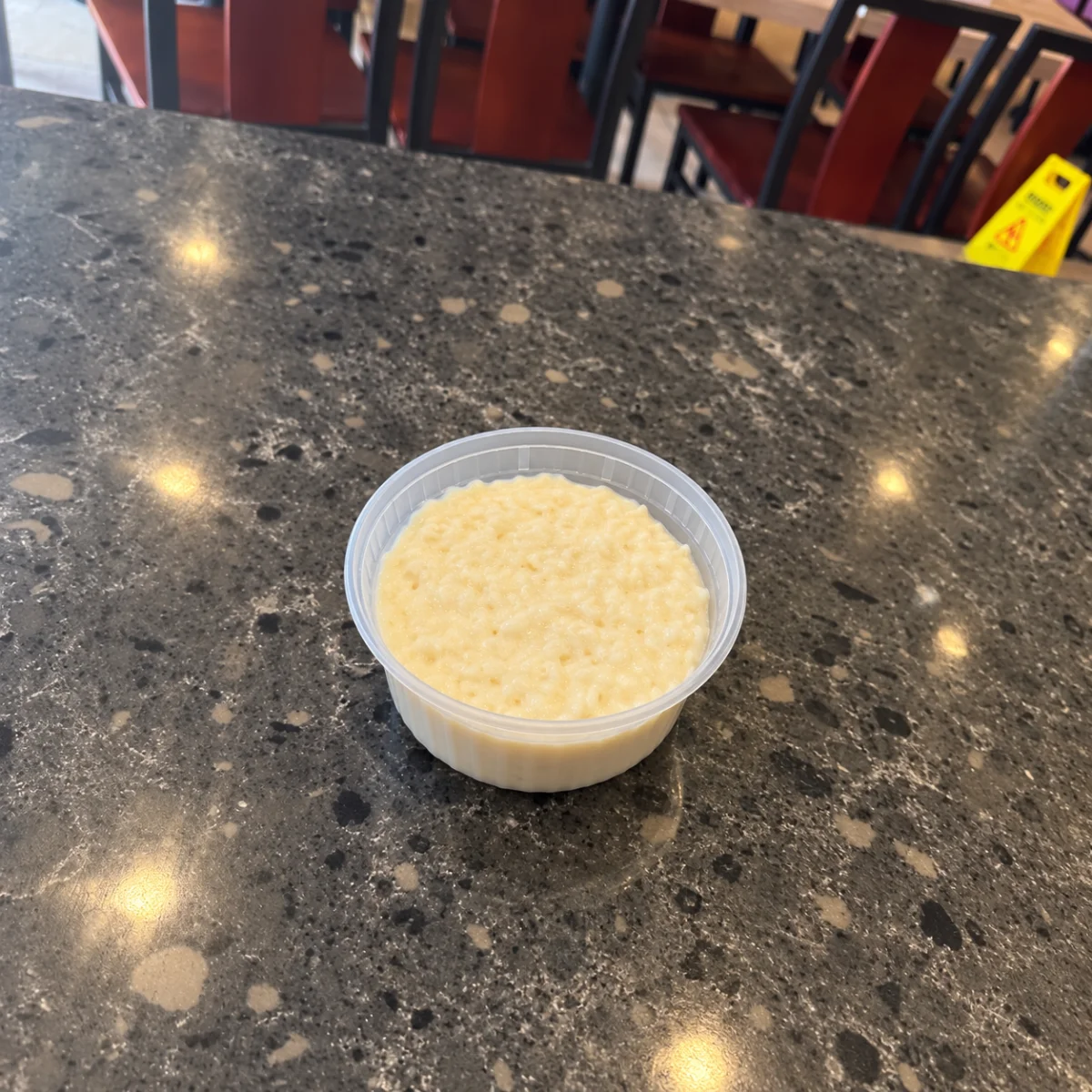 dairy rice pudding