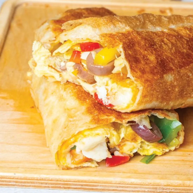Vegetarian Feteer Wrap